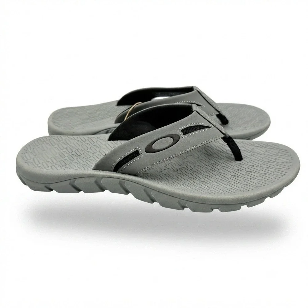 Oakley Operative Sandal 2.0 Mens Size 13 Stone Gray Sport Flip Flop **NEW**